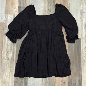 Entro black mini dress